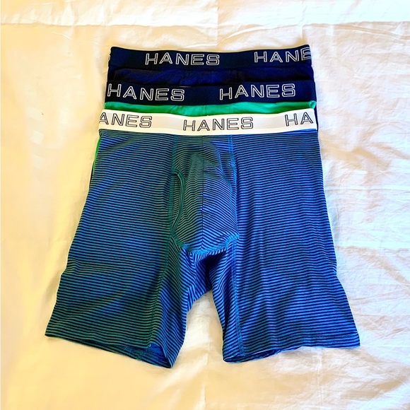 3-pairs Hanes Premium Comfort Flex Fit Boxer Briefs, NWOT. - Picture 7 of 12